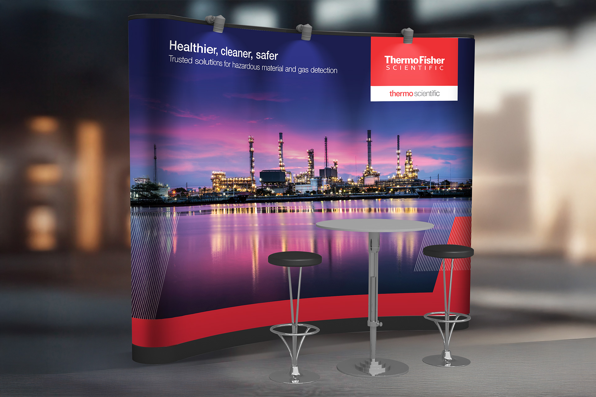 Thermo Fisher booth
